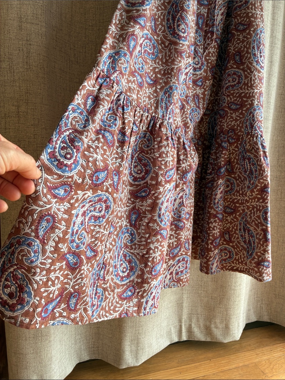 Rachel Pally Paisley Print Cotton Maxi Dress - Picture 5 of 8
